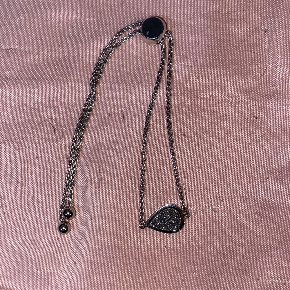 Ava Rose Austin Teardrop Druzy Bracelet